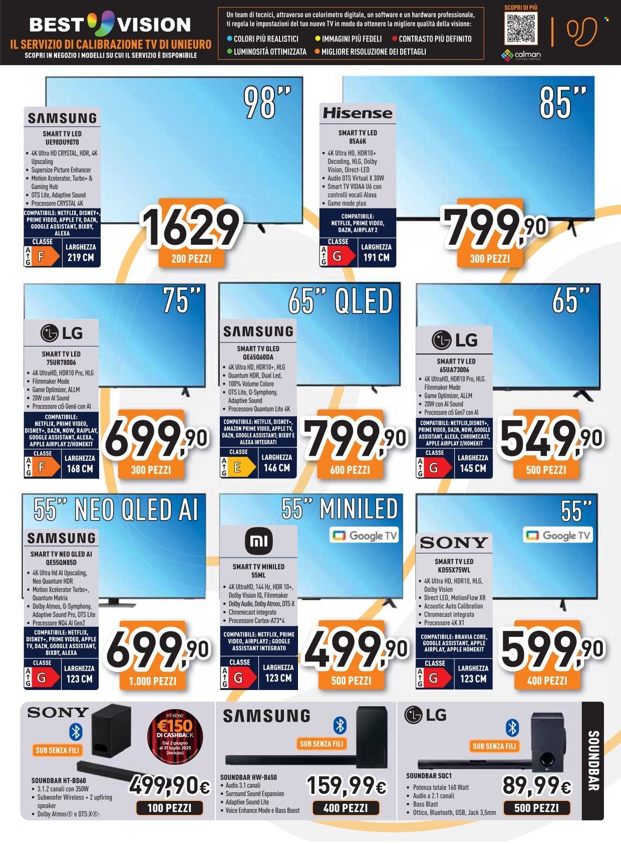 Volantino Unieuro - 19/6/2025 - 25/6/2025. Pagina 3