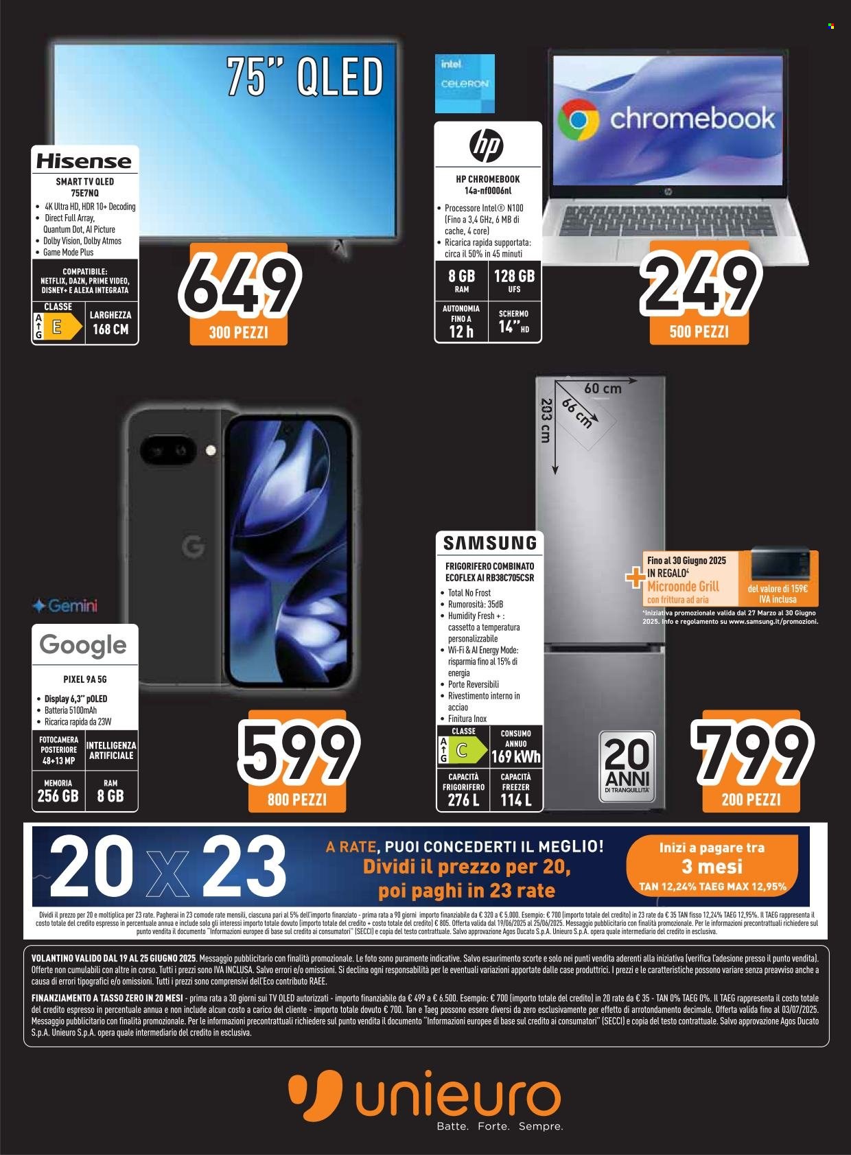 Volantino Unieuro - 19/6/2025 - 25/6/2025. Pagina 26