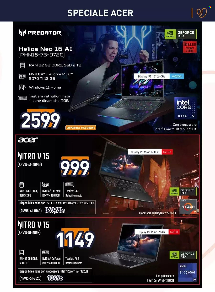 Volantino Unieuro - 19/6/2025 - 29/6/2025. Pagina 3