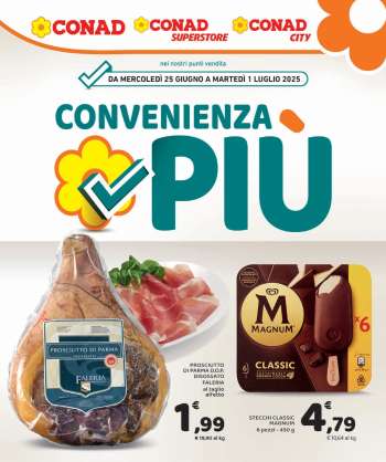 Volantino Conad - 25/6/2025 - 1/7/2025.