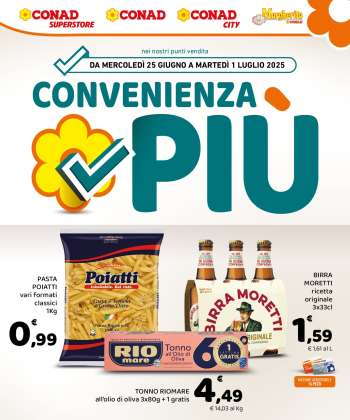 Volantino Conad - 25/6/2025 - 1/7/2025.