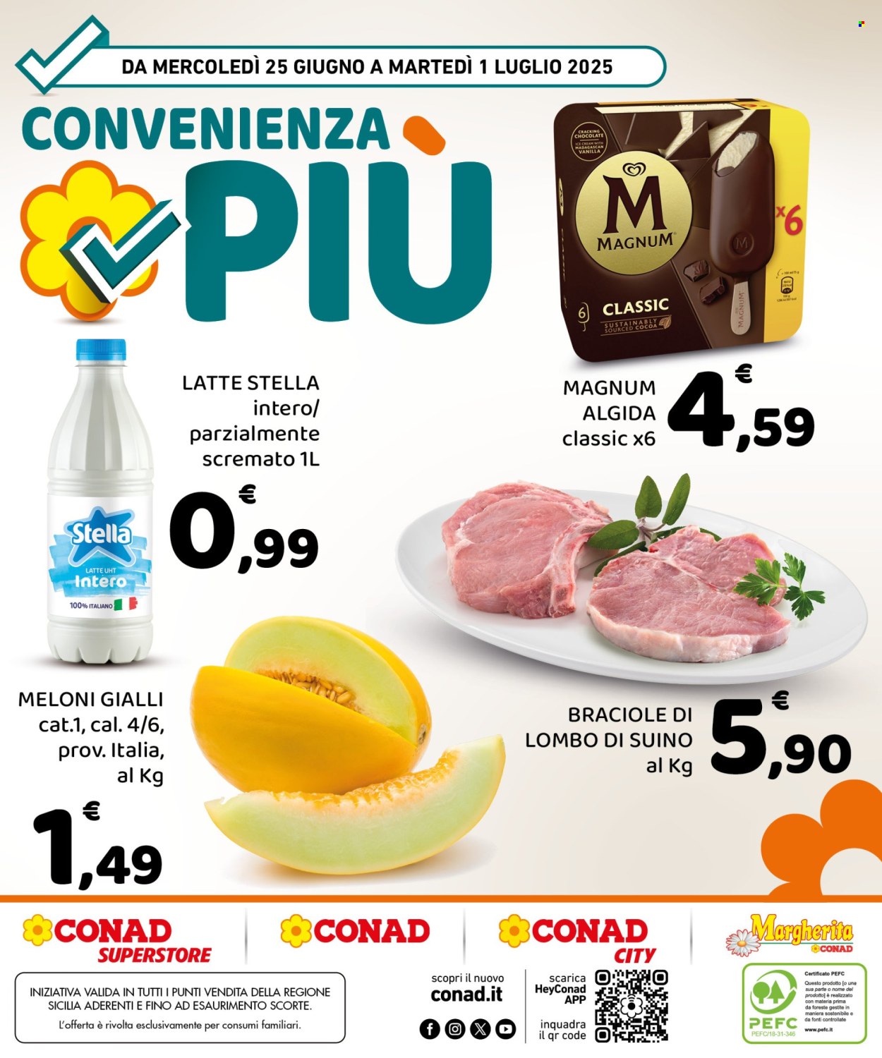Volantino Conad - 25/6/2025 - 1/7/2025. Pagina 8