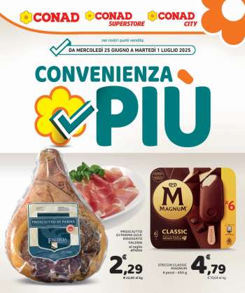 Volantino Conad - 25/6/2025 - 1/7/2025.