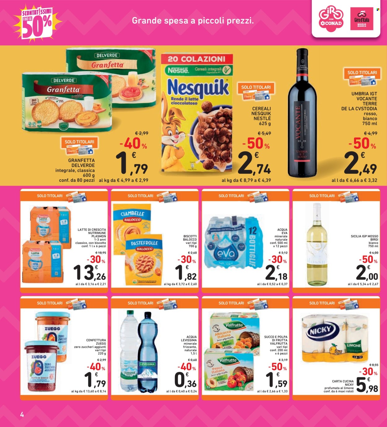 Volantino Spazio Conad - 27/6/2025 - 10/7/2025. Pagina 4
