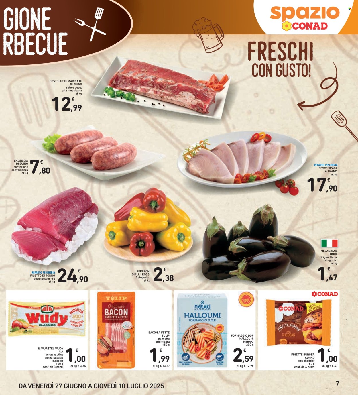 Volantino Spazio Conad - 27/6/2025 - 10/7/2025. Pagina 7