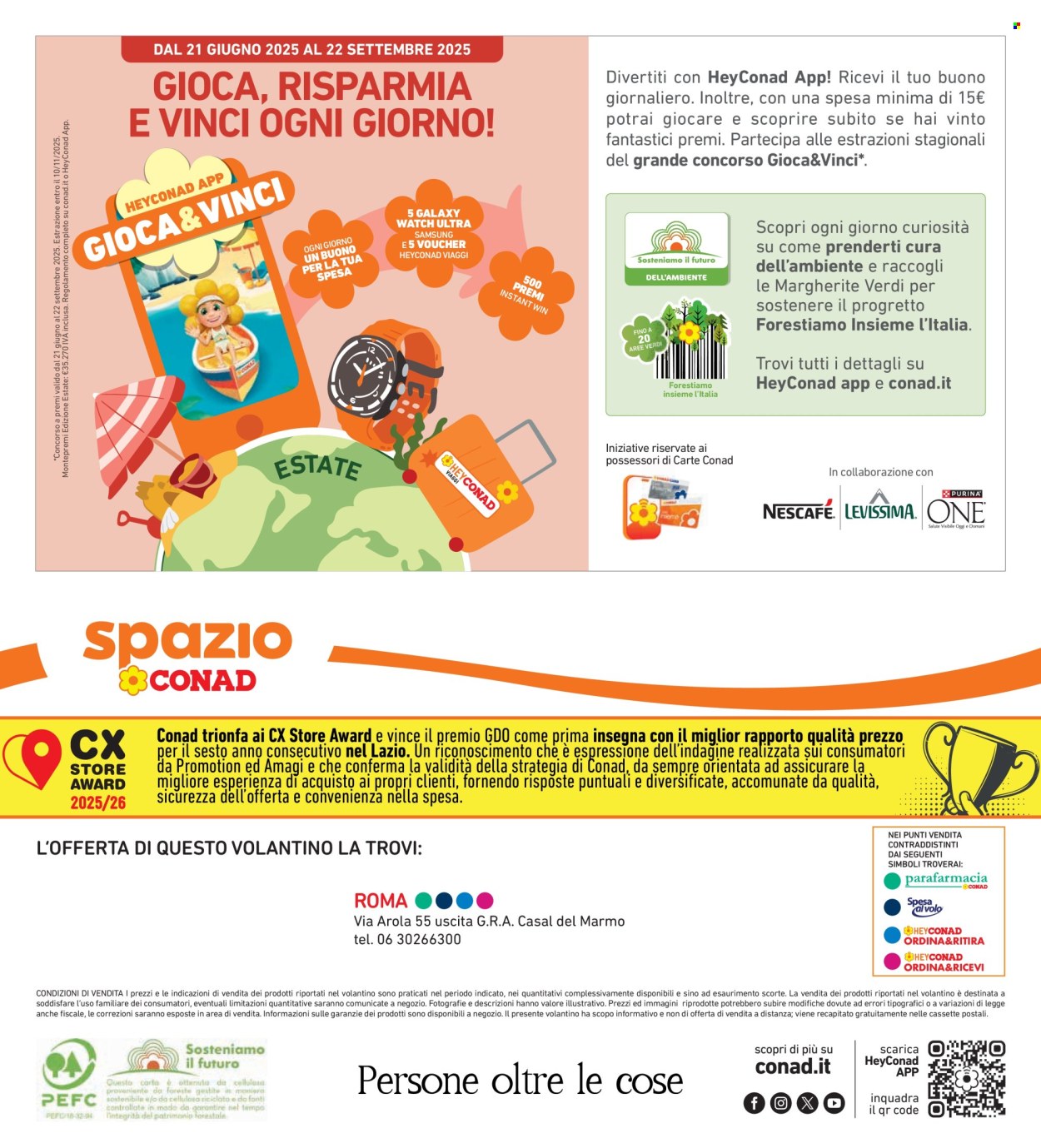 Volantino Spazio Conad - 27/6/2025 - 10/7/2025. Pagina 40