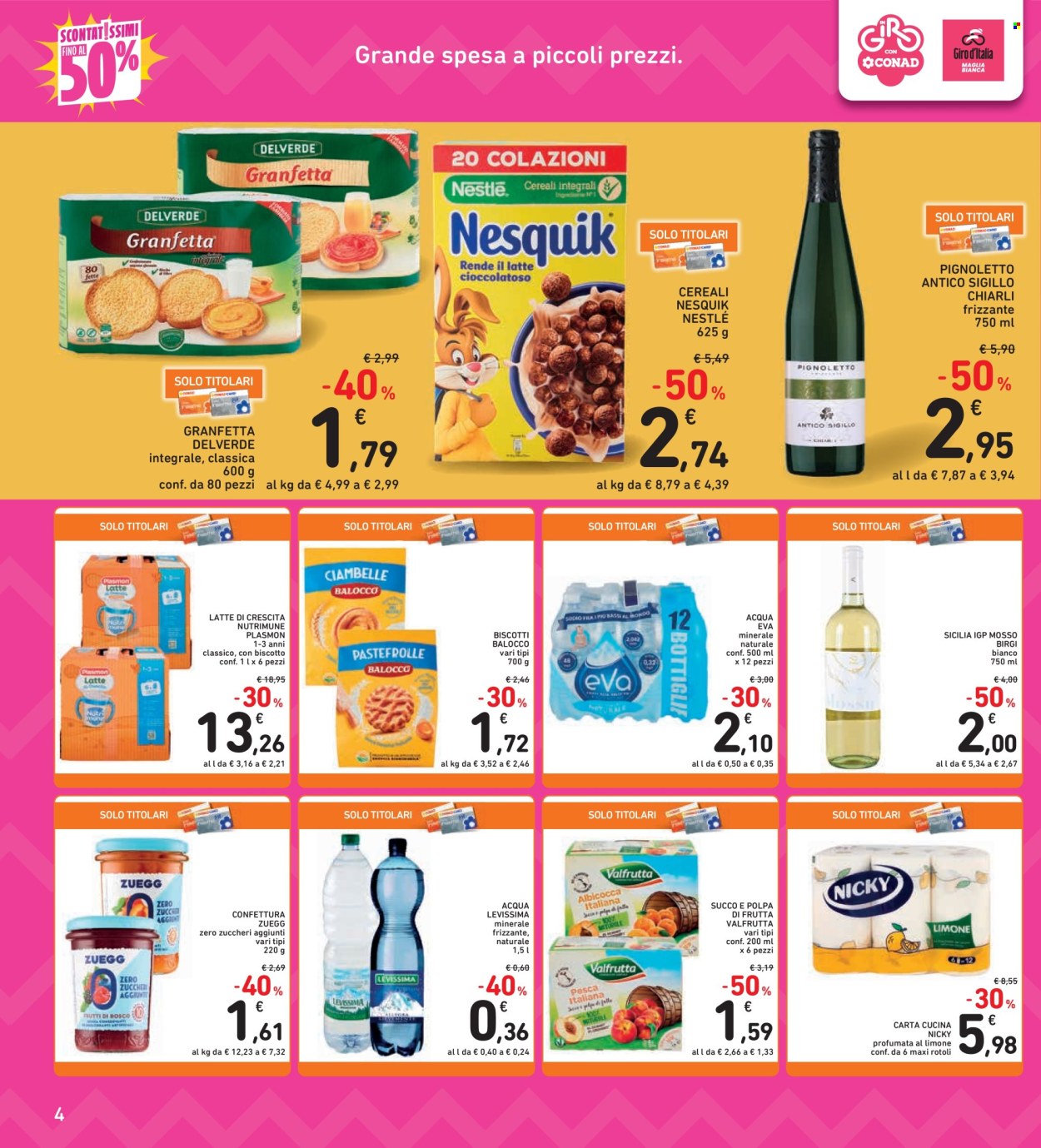 Volantino Spazio Conad - 27/6/2025 - 10/7/2025. Pagina 4