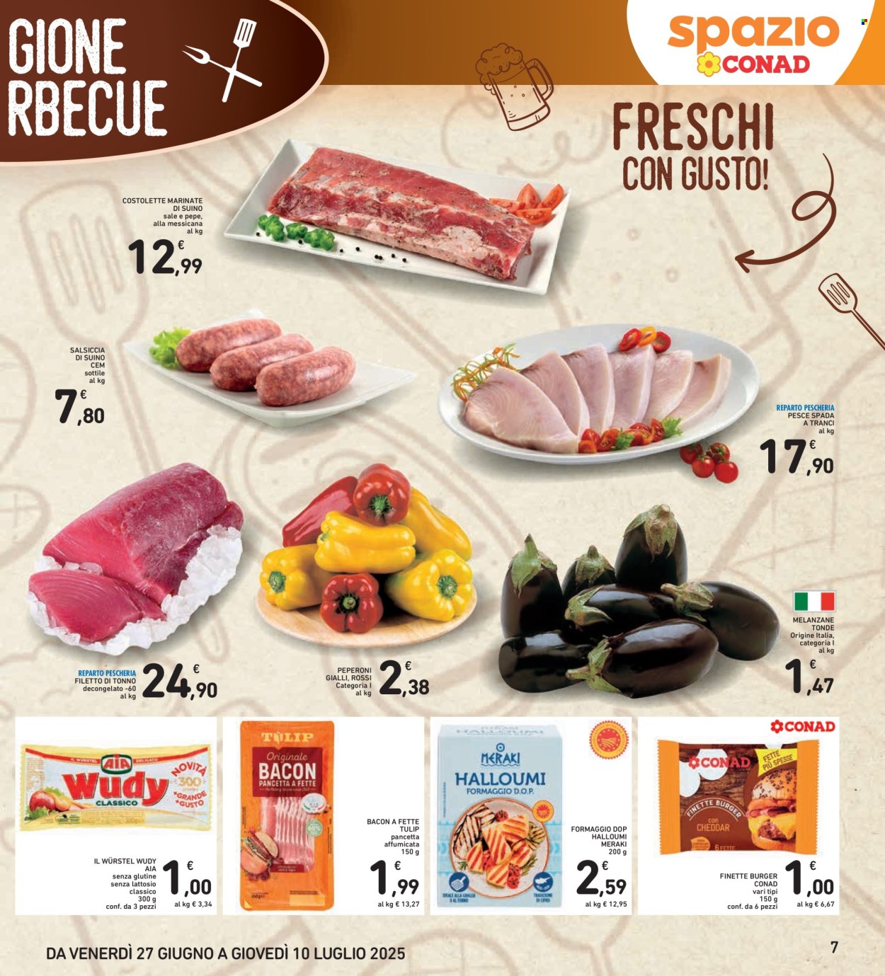 Volantino Spazio Conad - 27/6/2025 - 10/7/2025. Pagina 7