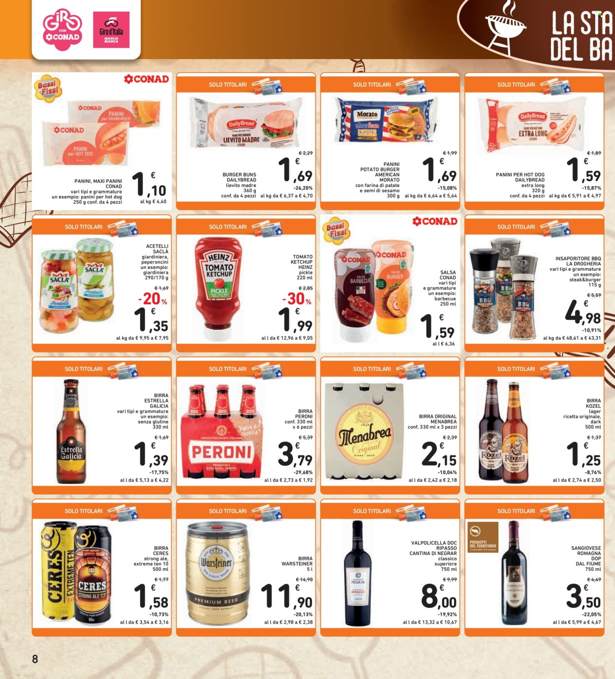 Volantino Spazio Conad - 27/6/2025 - 10/7/2025. Pagina 8