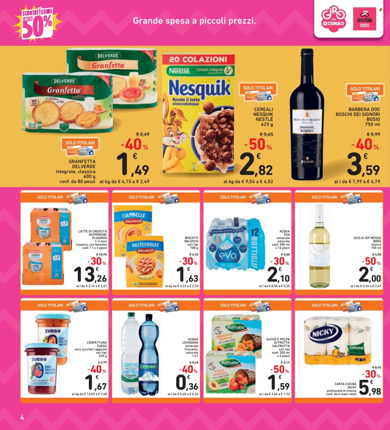 Volantino Spazio Conad - 27/6/2025 - 10/7/2025. Pagina 4