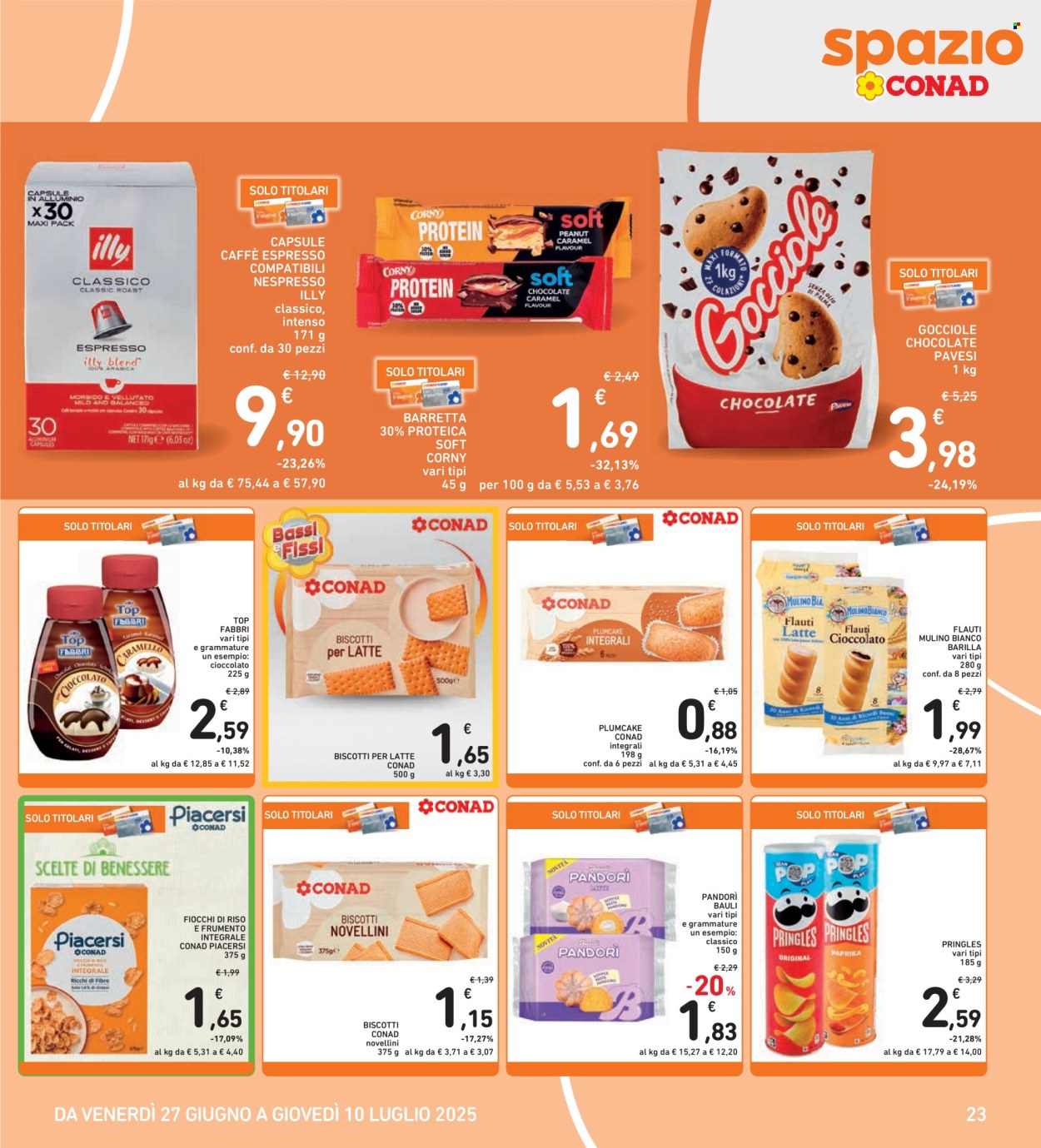 Volantino Spazio Conad - 27/6/2025 - 10/7/2025. Pagina 23