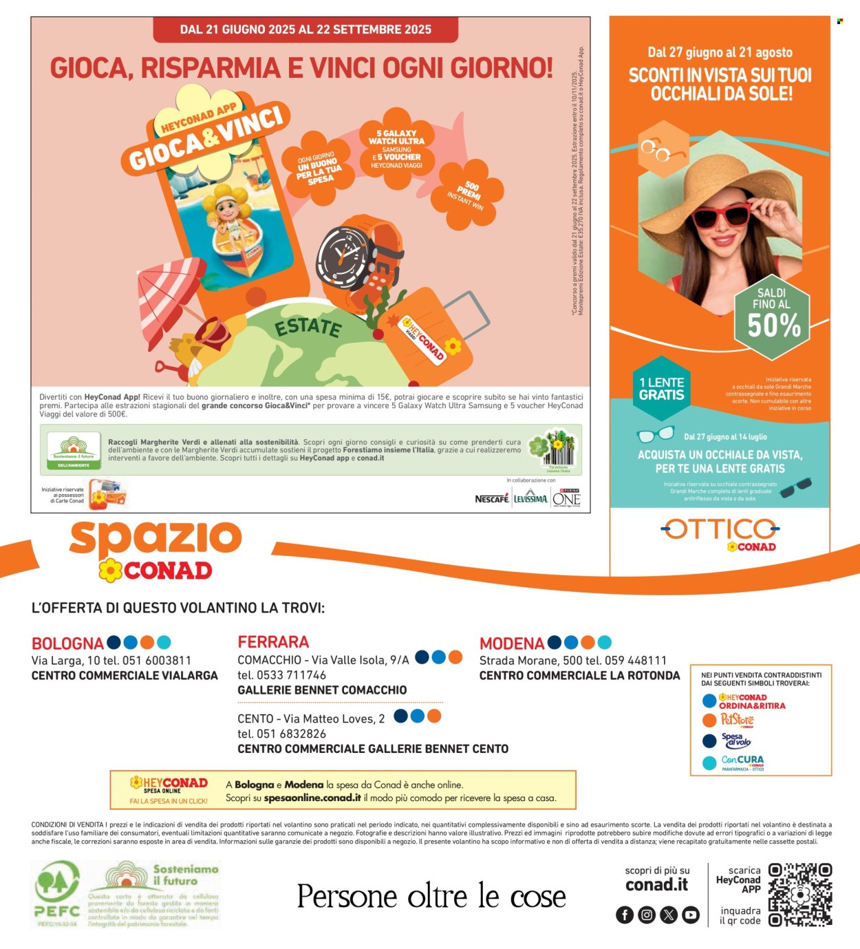Volantino Spazio Conad - 27/6/2025 - 10/7/2025. Pagina 40