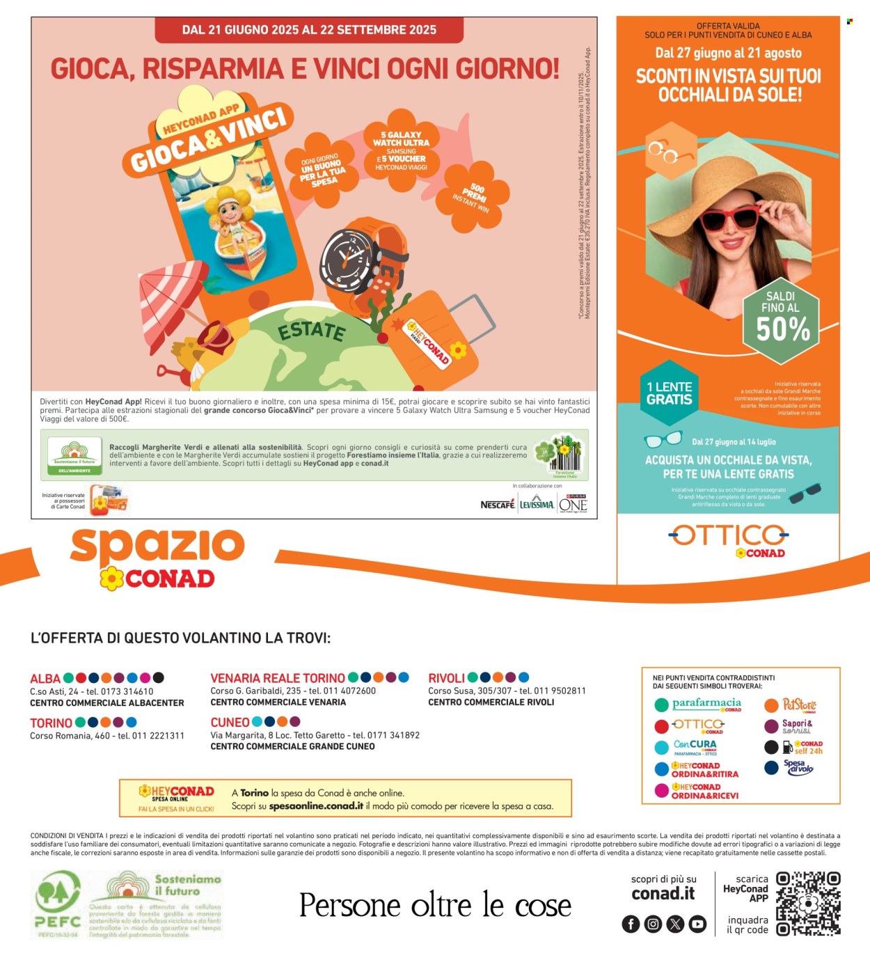 Volantino Spazio Conad - 27/6/2025 - 10/7/2025. Pagina 40