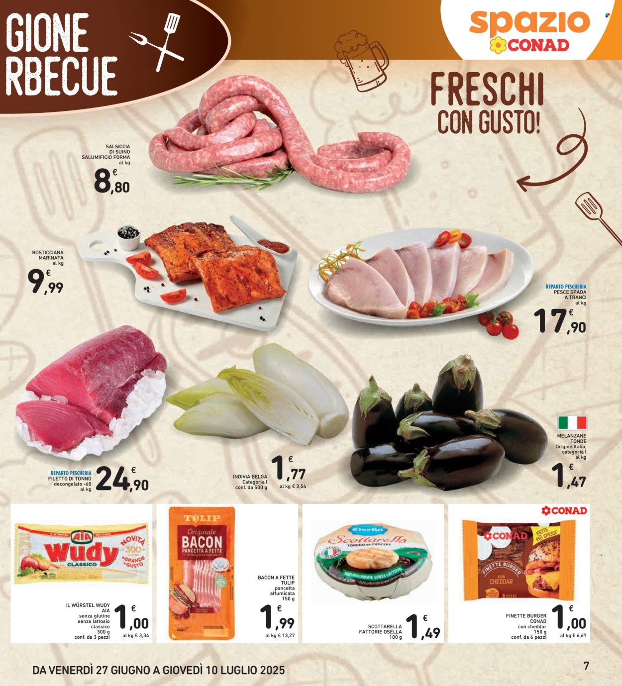 Volantino Spazio Conad - 27/6/2025 - 10/7/2025. Pagina 7