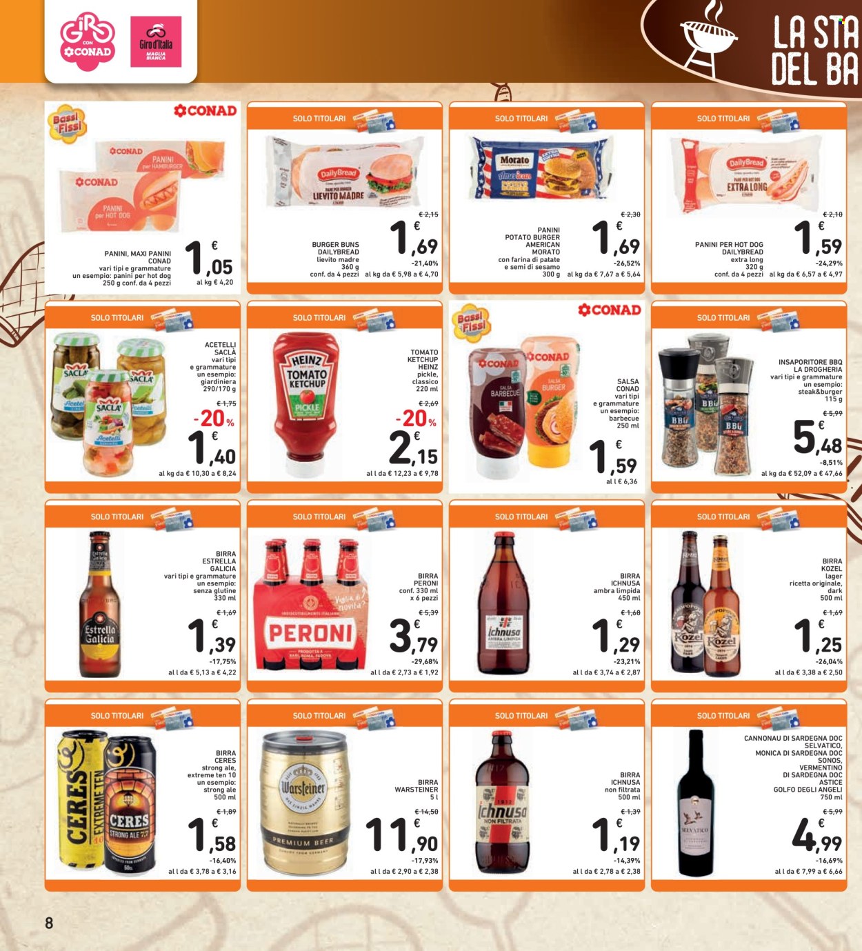 Volantino Spazio Conad - 27/6/2025 - 10/7/2025. Pagina 8