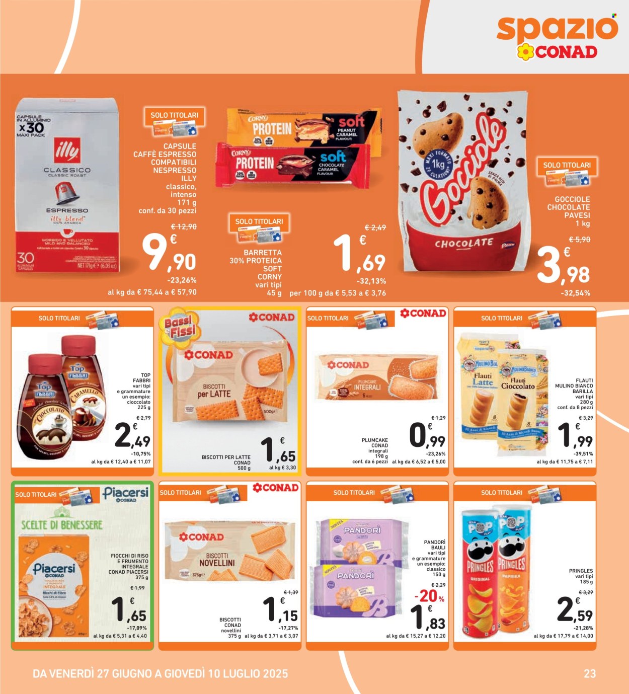 Volantino Spazio Conad - 27/6/2025 - 10/7/2025. Pagina 23