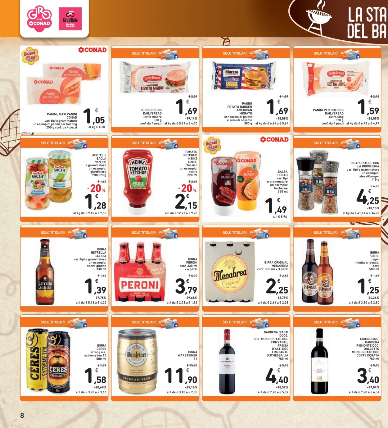 Volantino Spazio Conad - 27/6/2025 - 10/7/2025. Pagina 8