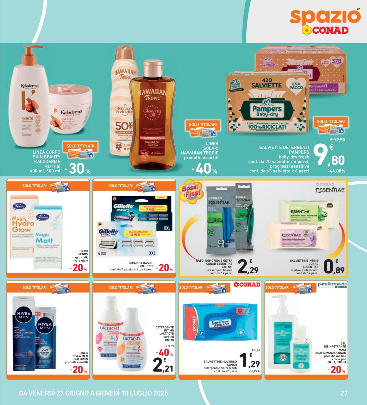 Volantino Spazio Conad - 27/6/2025 - 10/7/2025. Pagina 27