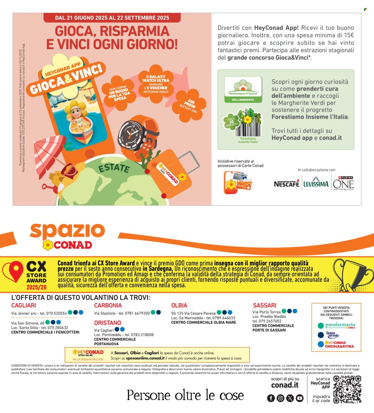Volantino Spazio Conad - 27/6/2025 - 10/7/2025. Pagina 40