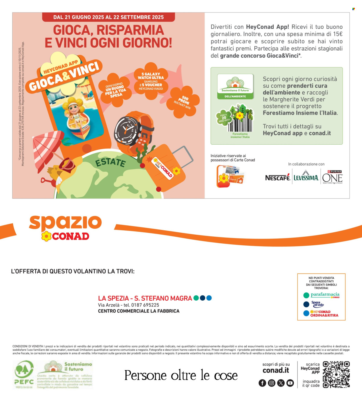 Volantino Spazio Conad - 27/6/2025 - 10/7/2025. Pagina 40