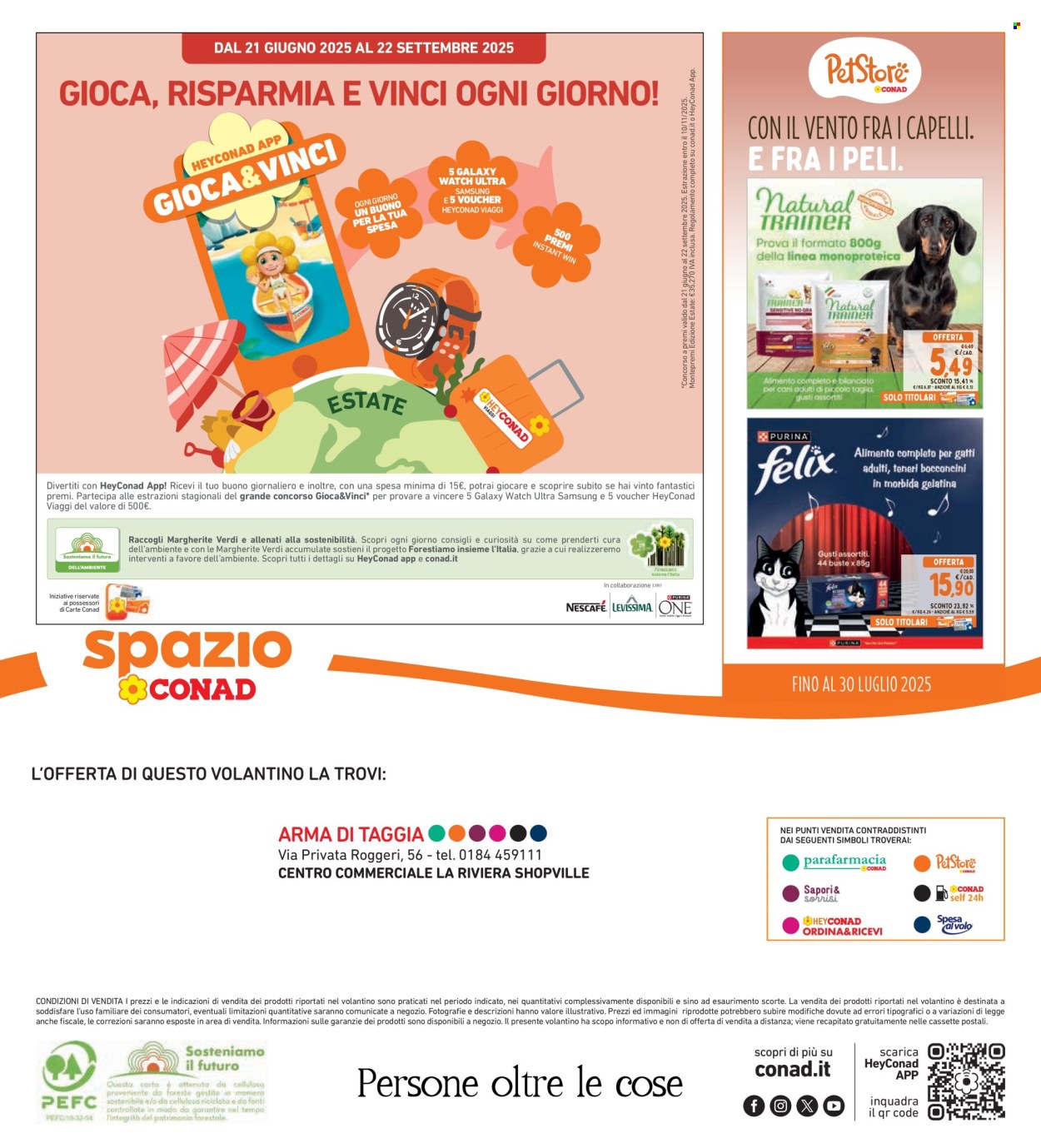 Volantino Spazio Conad - 27/6/2025 - 10/7/2025. Pagina 40