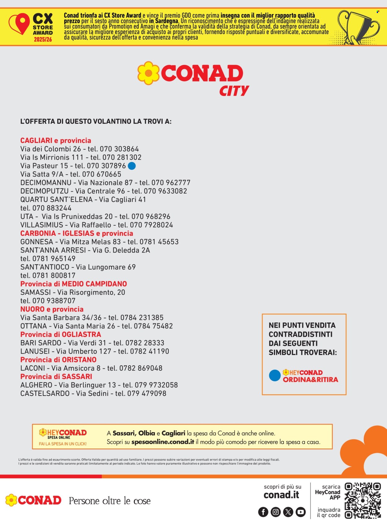 Volantino Conad - 26/6/2025 - 2/7/2025. Pagina 4