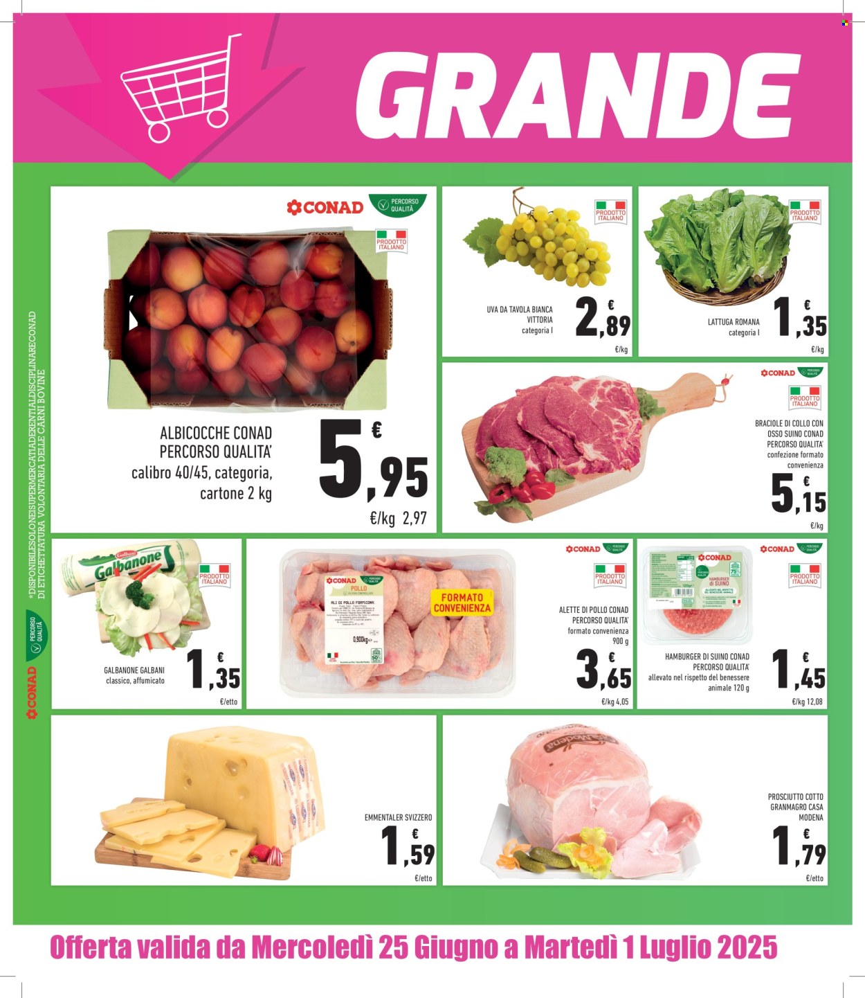 Volantino Conad - 25/6/2025 - 1/7/2025. Pagina 2