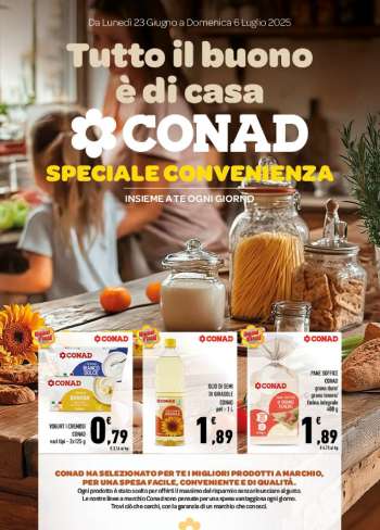 Volantino Conad - 23/6/2025 - 6/7/2025.