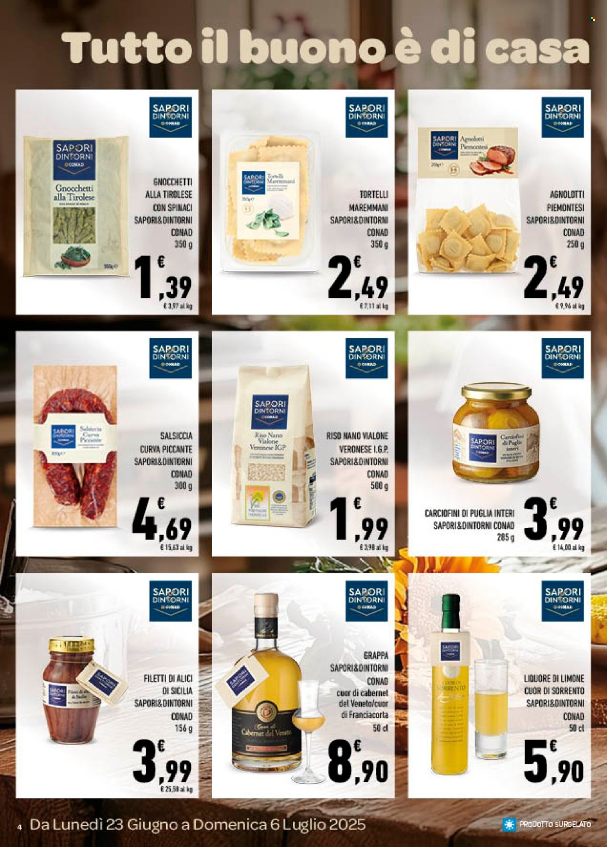 Volantino Conad - 23/6/2025 - 6/7/2025. Pagina 4