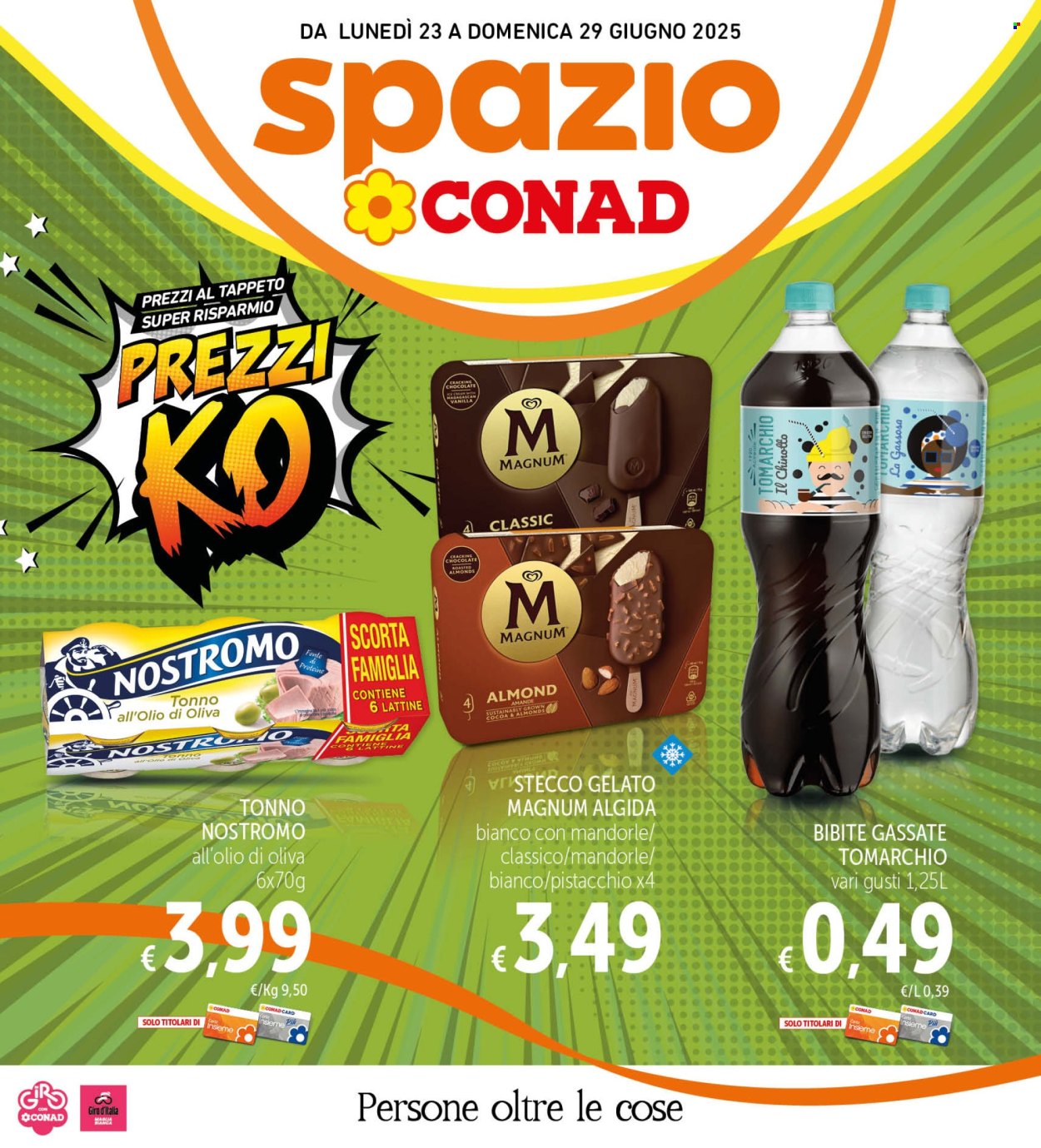 Volantino Spazio Conad - 23/6/2025 - 29/6/2025. Pagina 1