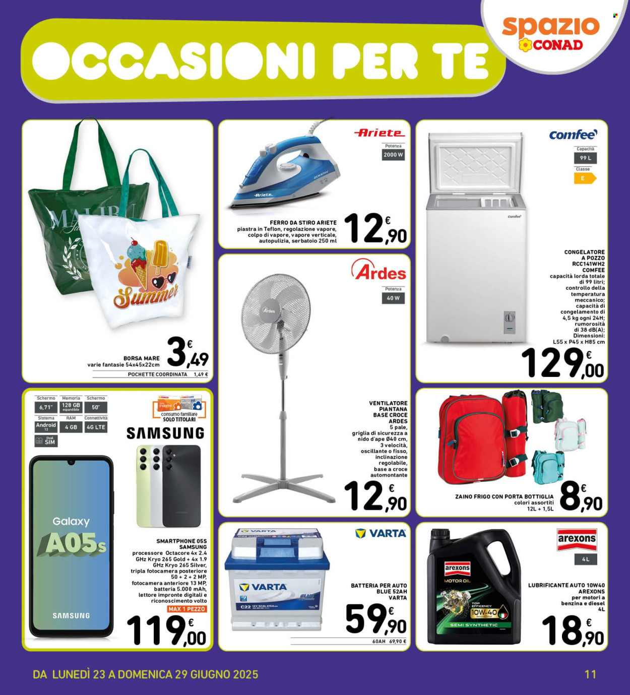 Volantino Spazio Conad - 23/6/2025 - 29/6/2025. Pagina 11