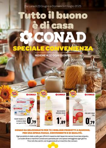 Volantino Conad - 23/6/2025 - 6/7/2025.