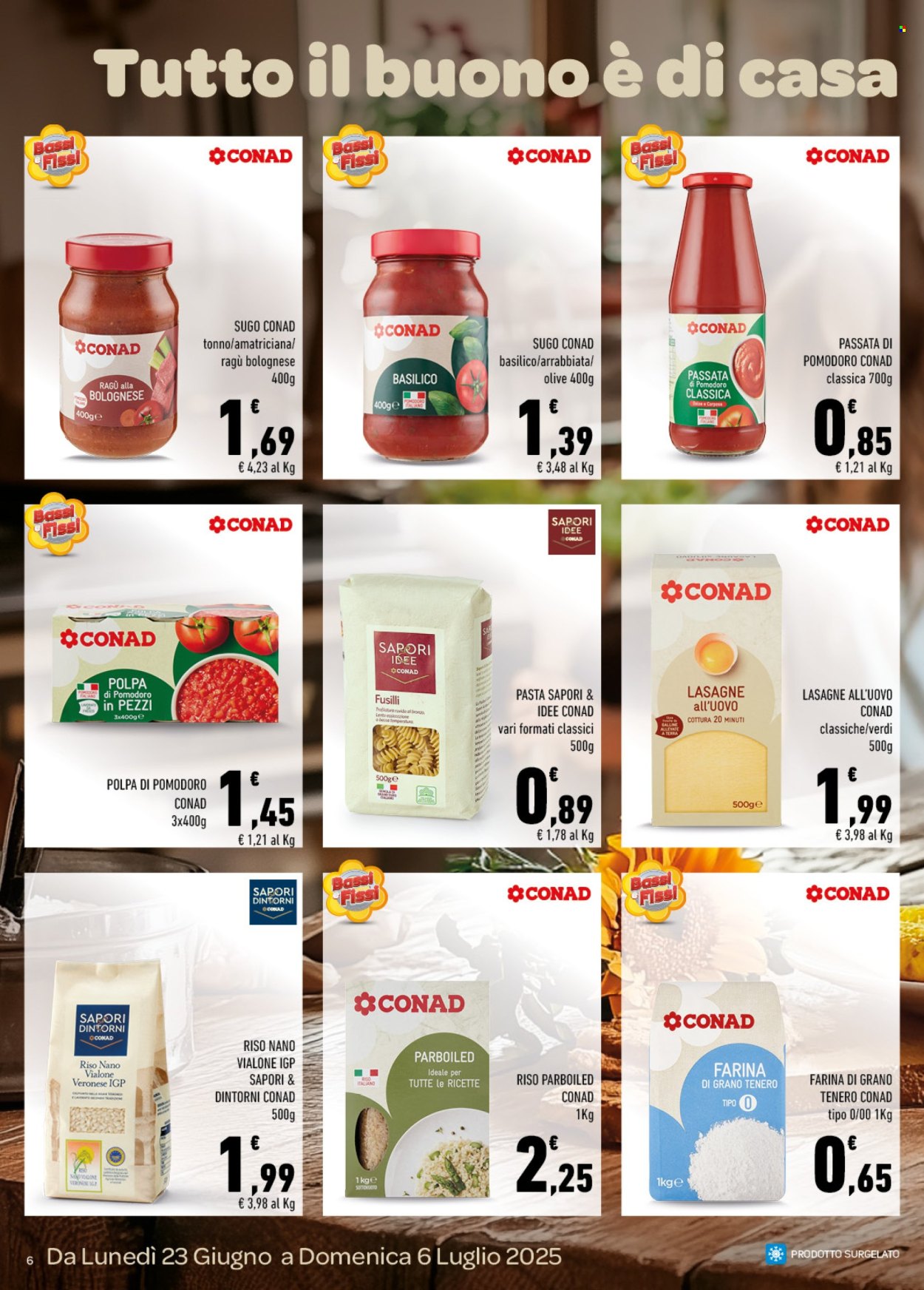 Volantino Conad - 23/6/2025 - 6/7/2025. Pagina 6
