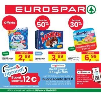 Volantino Eurospar - 26/6/2025 - 9/7/2025.
