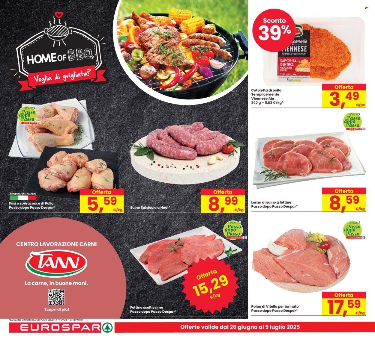Volantino Eurospar - 26/6/2025 - 9/7/2025. Pagina 4