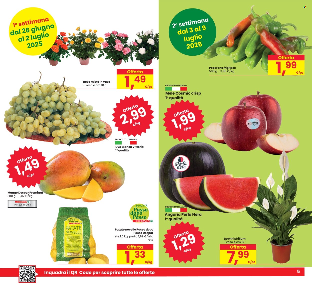 Volantino Eurospar - 26/6/2025 - 9/7/2025. Pagina 5