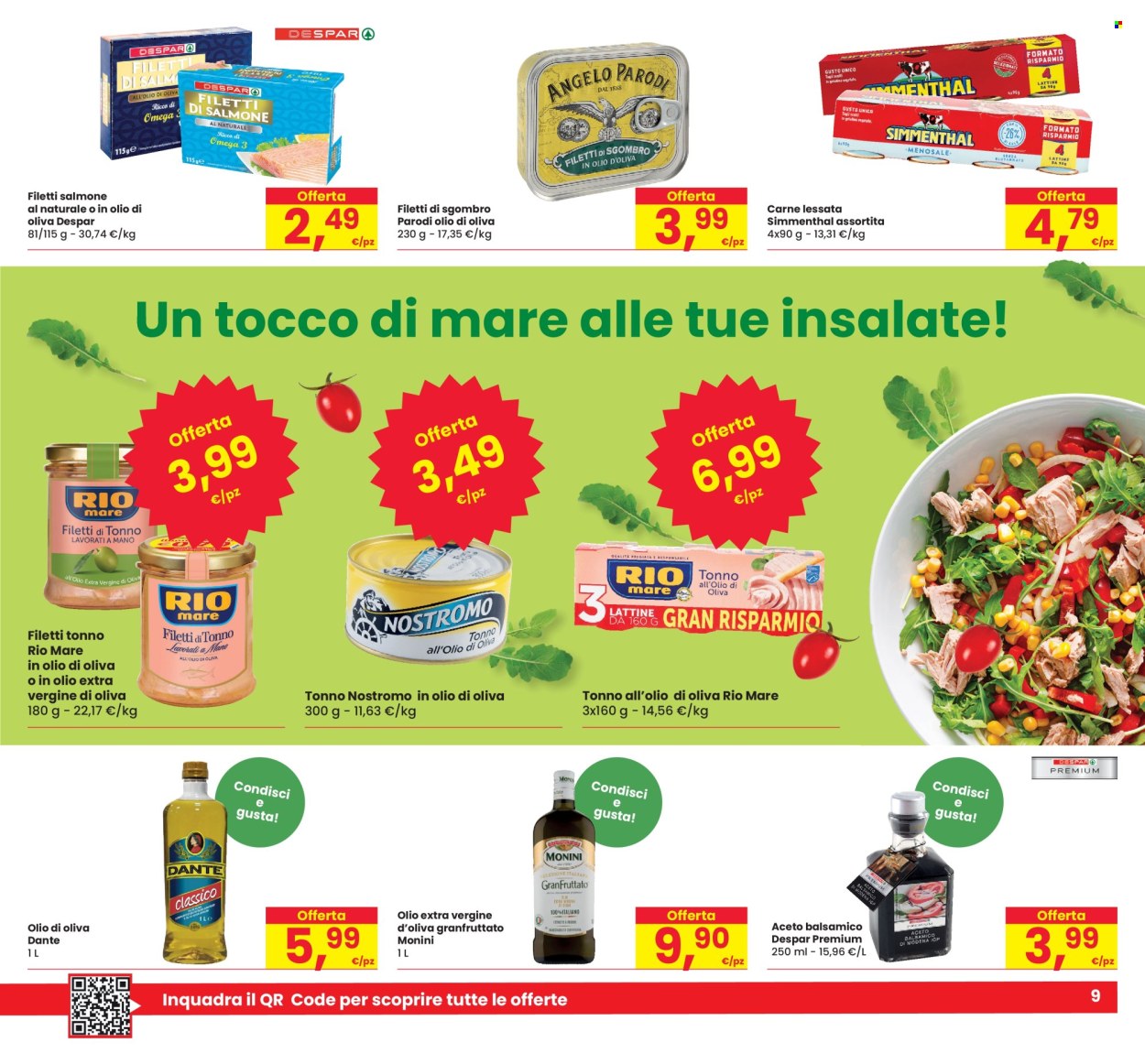 Volantino Eurospar - 26/6/2025 - 9/7/2025. Pagina 9