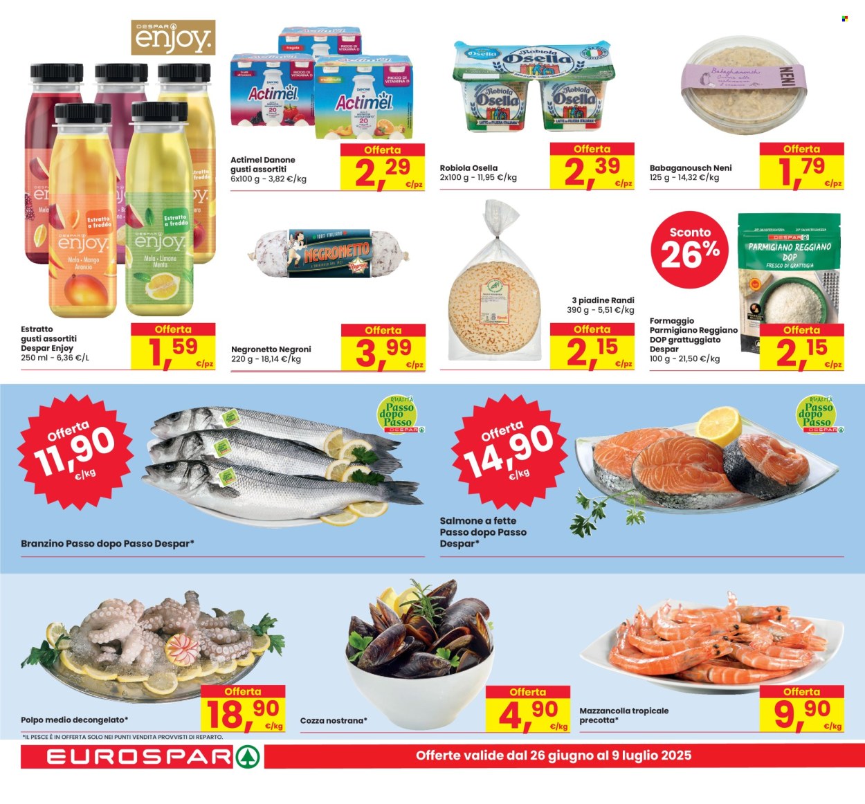 Volantino Eurospar - 26/6/2025 - 9/7/2025. Pagina 10