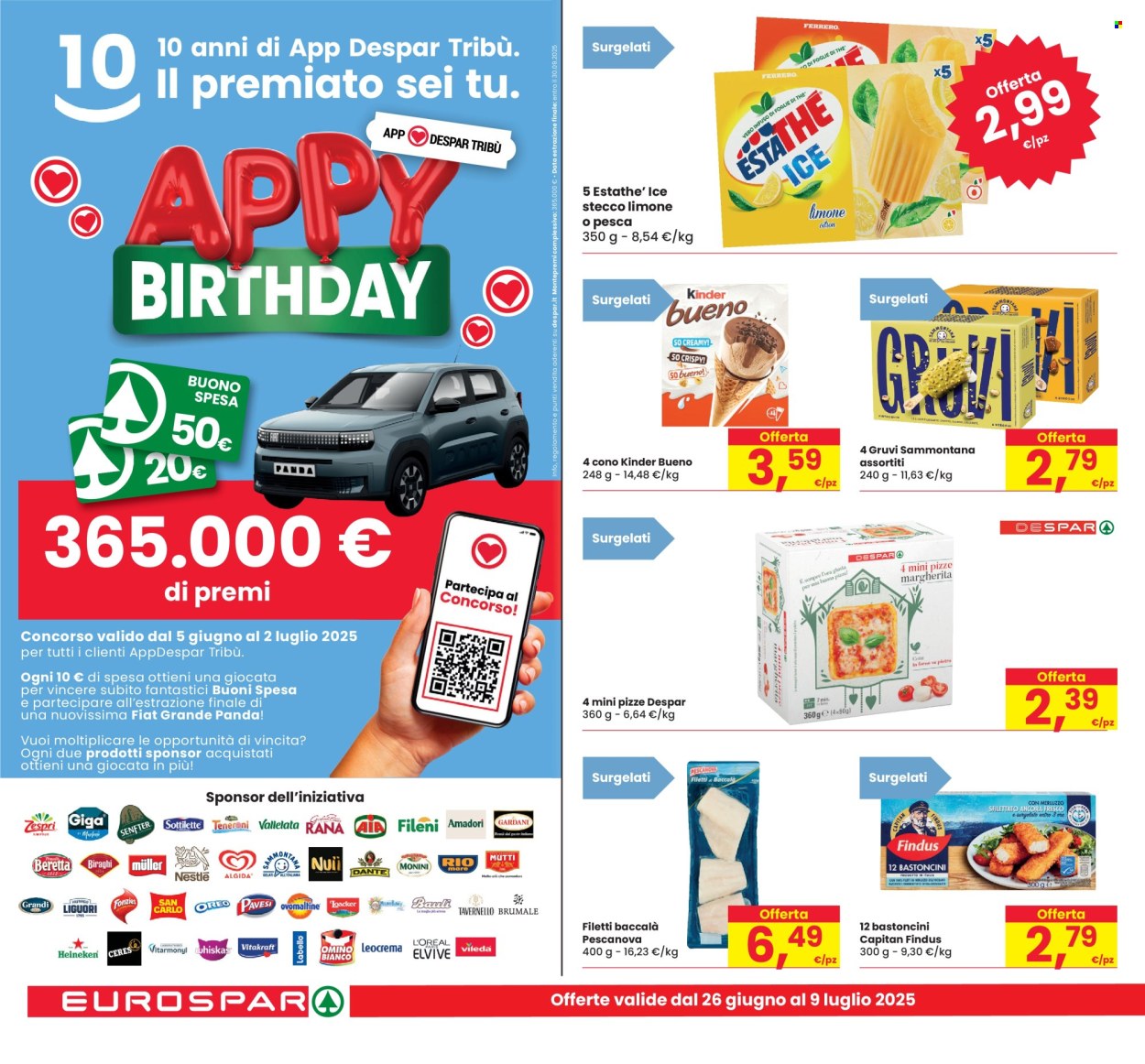 Volantino Eurospar - 26/6/2025 - 9/7/2025. Pagina 14