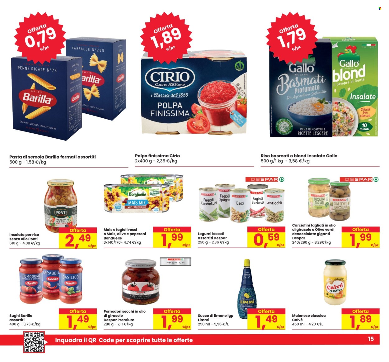 Volantino Eurospar - 26/6/2025 - 9/7/2025. Pagina 15