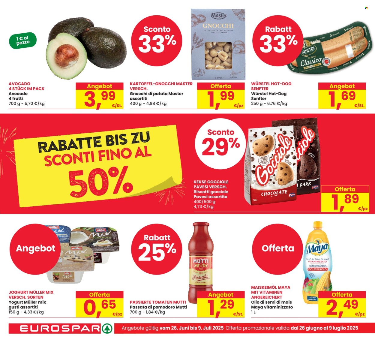 Volantino Eurospar - 26/6/2025 - 9/7/2025. Pagina 2