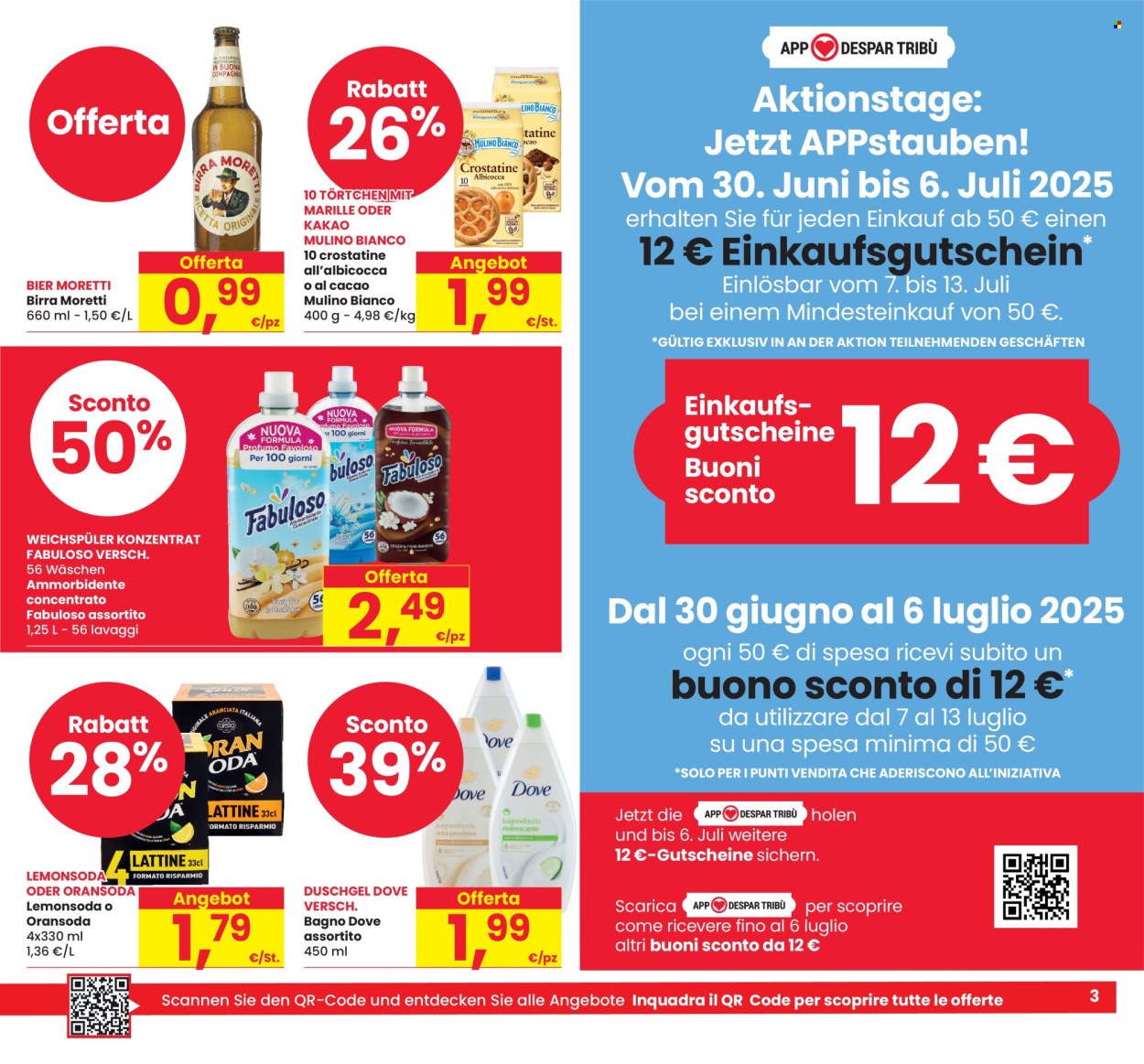 Volantino Eurospar - 26/6/2025 - 9/7/2025. Pagina 3