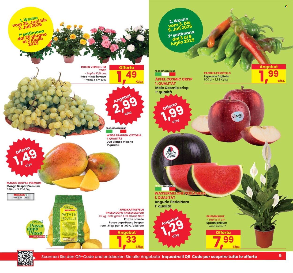 Volantino Eurospar - 26/6/2025 - 9/7/2025. Pagina 5