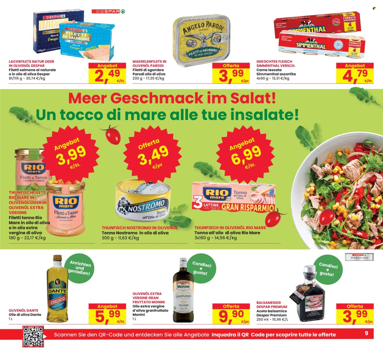 Volantino Eurospar - 26/6/2025 - 9/7/2025. Pagina 9