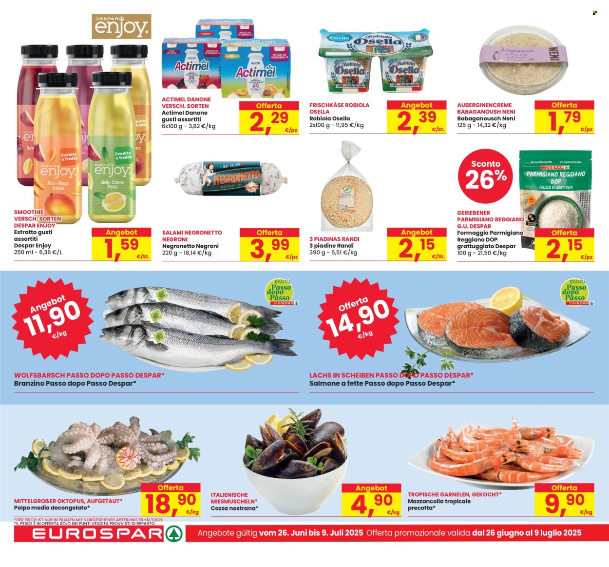 Volantino Eurospar - 26/6/2025 - 9/7/2025. Pagina 10