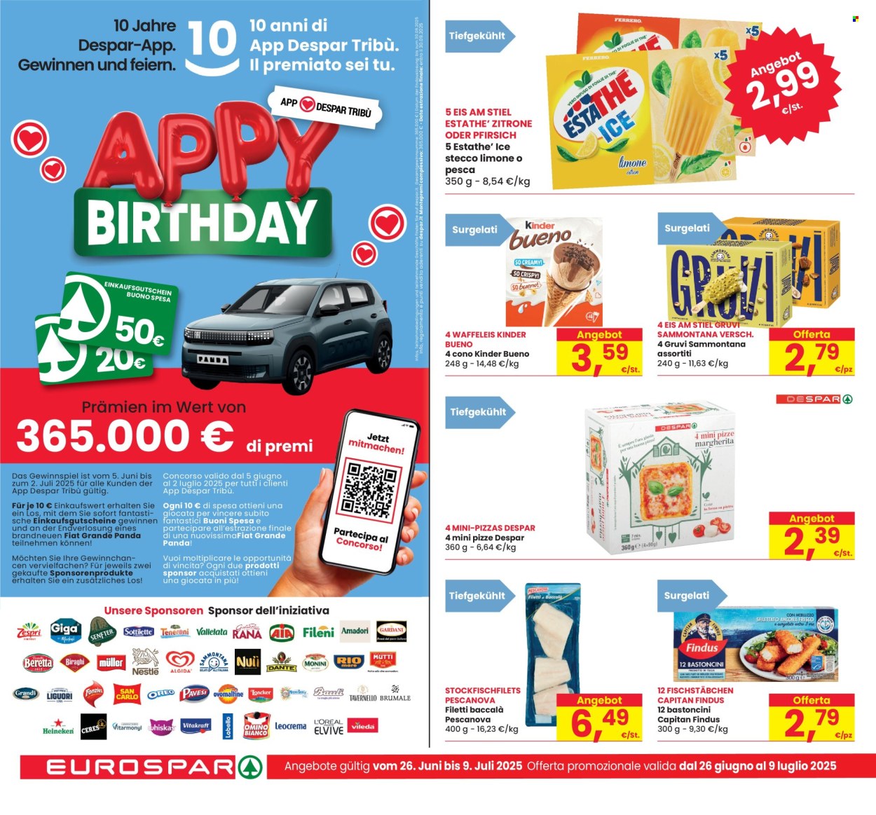 Volantino Eurospar - 26/6/2025 - 9/7/2025. Pagina 14