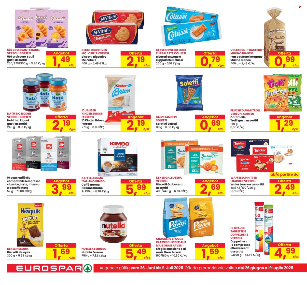 Volantino Eurospar - 26/6/2025 - 9/7/2025. Pagina 16