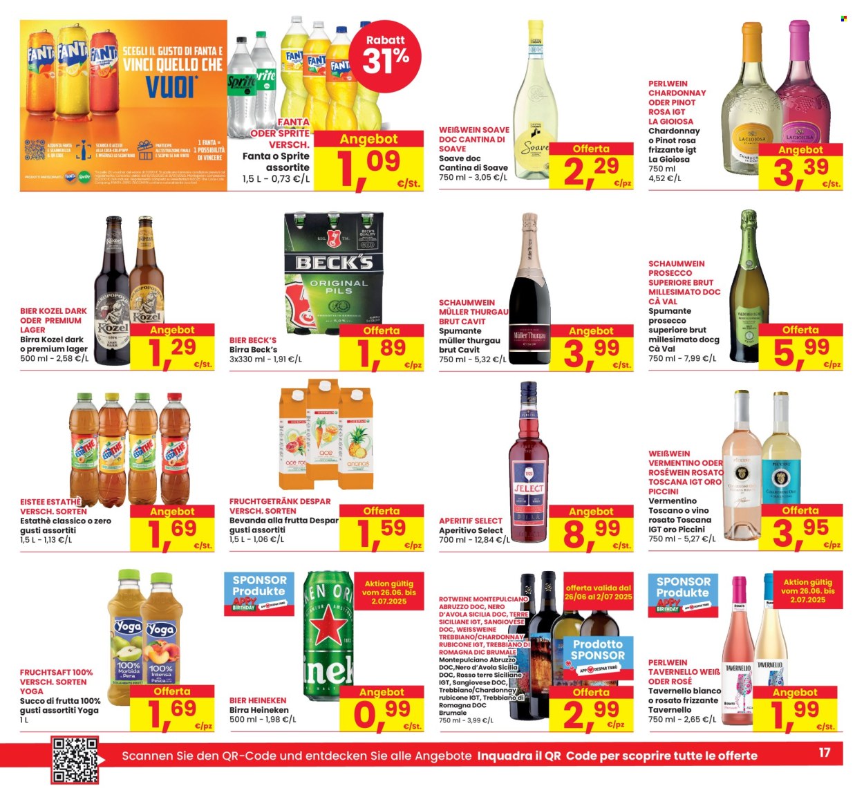 Volantino Eurospar - 26/6/2025 - 9/7/2025. Pagina 17
