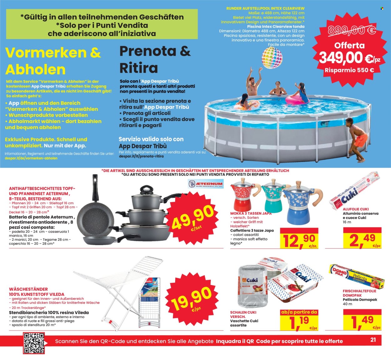 Volantino Eurospar - 26/6/2025 - 9/7/2025. Pagina 21