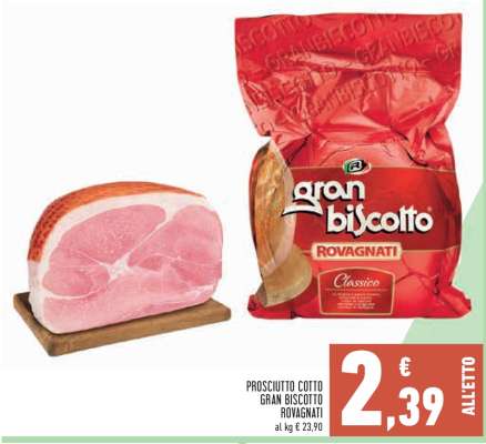 Prosciutto Cotto Gran Biscotto Rovagnati